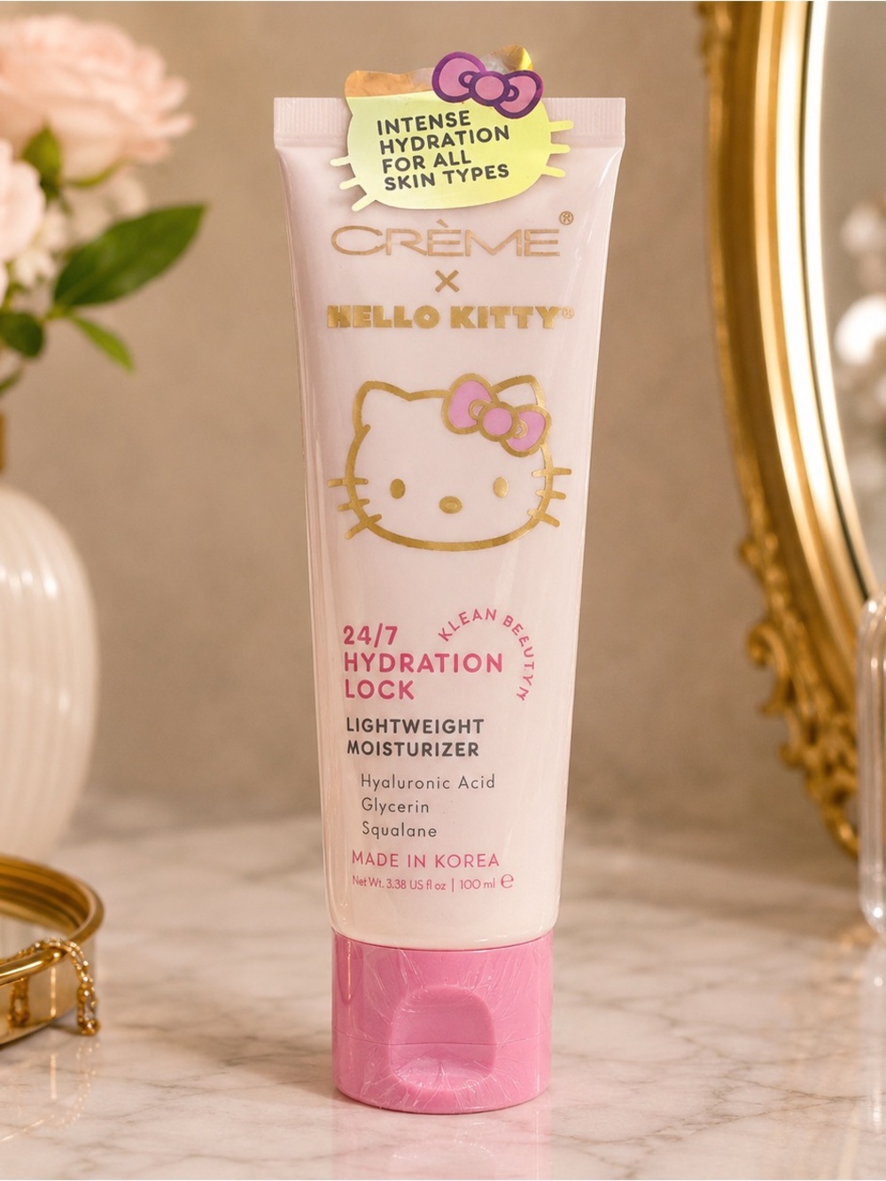The Crème Shop x Hello Kitty 24/7 Hydration Lock Moisturizer 3.38 oz